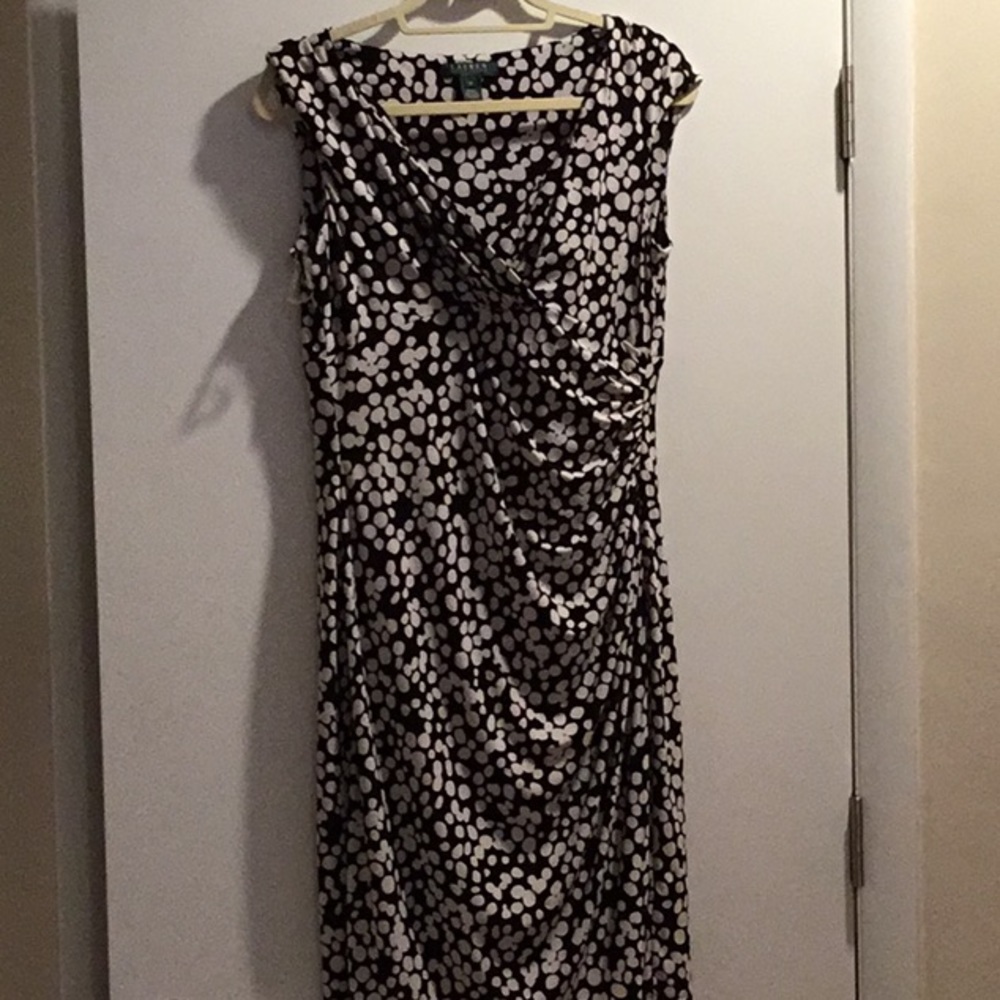 Ralph Lauren Black & White Dress